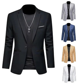 Jaqueta Masculina Marenzzo Slim Fit Outono