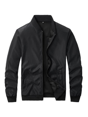 Men Bomber Jacket Thin Slim Long Sleeve baseball Jackets Mens Windbreaker Zipper Windbreaker Jacket Male Outwear Brand Clothing