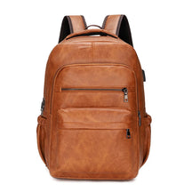 Mochila Executiva Couro USB Marenzzo