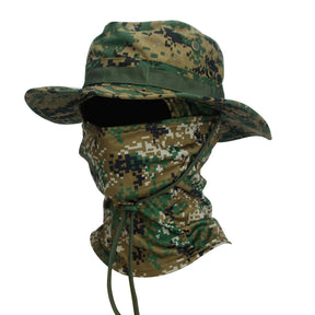 Kit Chapéu Marenzzo Aba Larga + Balaclava Masculino