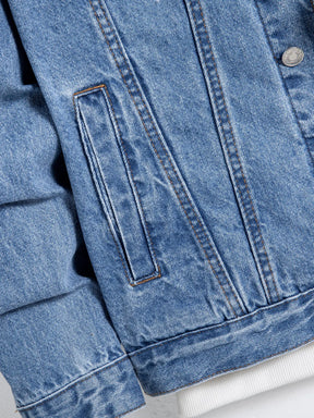 Jaqueta Jeans Masculina Marenzzo Urban Regular