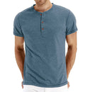 Camiseta Masculina Marenzzo Henley Slim