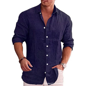 Camisa Masculina Casual Verão