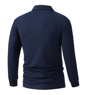 Camisa Polo Masculina Marenzzo Manga Longa