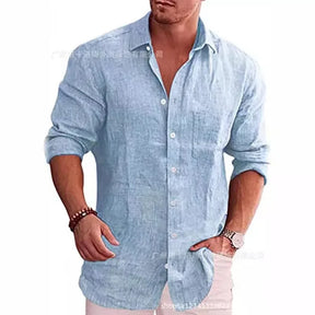 Camisa Masculina Casual Verão