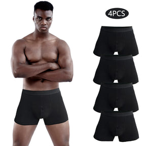 Kit 4 Cuecas Boxer Masculinas Marenzzo Algodão Confort