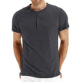Camiseta Masculina Marenzzo Henley Slim