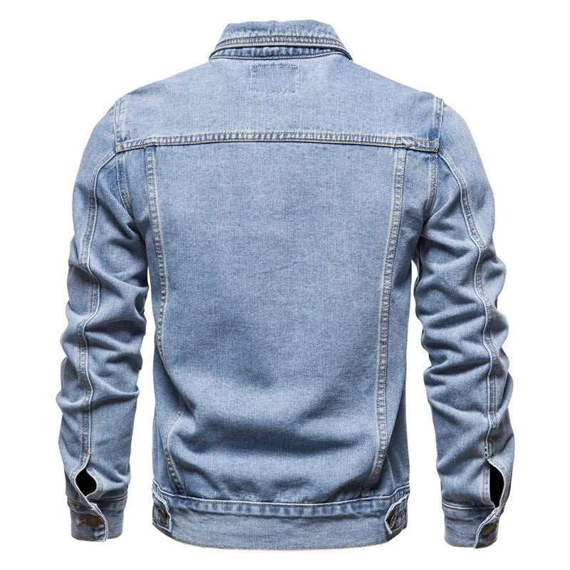 Jaqueta Jeans Masculina Marenzzo Clássica