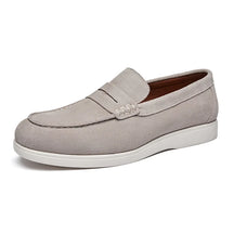 Mocassim Masculino Marenzzo em Camurça Fosca Slip On