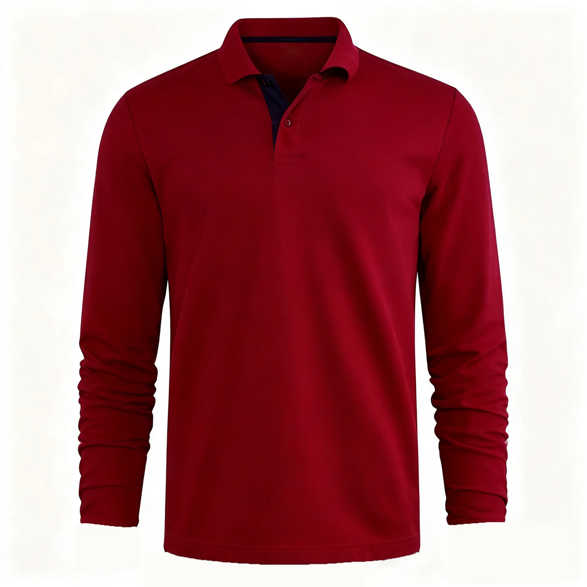 Polo Masculina Manga Longa Confort