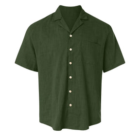 Camisa Masculina Marenzzo Casual Manga Curta