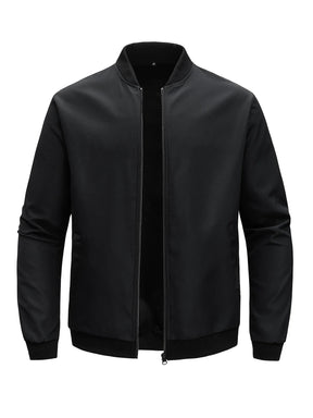 Men Bomber Jacket Thin Slim Long Sleeve baseball Jackets Mens Windbreaker Zipper Windbreaker Jacket Male Outwear Brand Clothing
