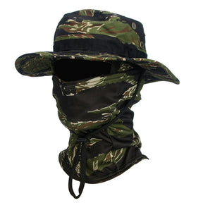 Kit Chapéu Marenzzo Aba Larga + Balaclava Masculino