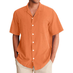 Camisa Masculina Marenzzo Casual Manga Curta