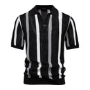 Polo Masculina Listrada Canelada Marenzzo