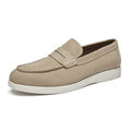 Mocassim Masculino Marenzzo em Camurça Fosca Slip On