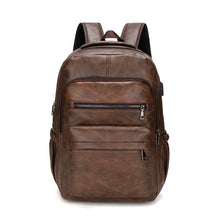Mochila Executiva Couro USB Marenzzo