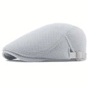Boina Newsboy Masculina Marenzzo em Tela - Elegância Britânica