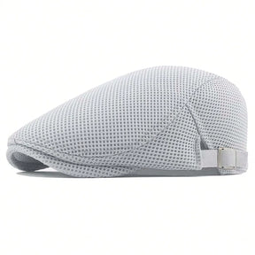 Boina Newsboy Masculina Marenzzo em Tela - Elegância Britânica