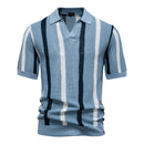 Polo Masculina Listrada Canelada Marenzzo