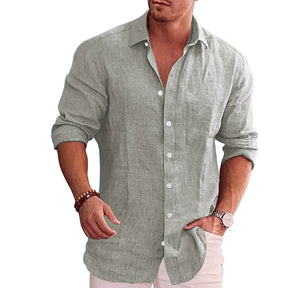 Camisa Masculina Casual Verão