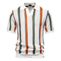 Polo Masculina Listrada Canelada Marenzzo