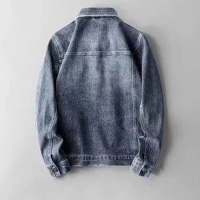 Jaqueta Jeans Masculina Marenzzo Urban Retrô