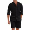 Conjunto Masculino Marenzzo Praia - Camisa e Shorts
