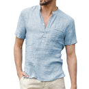 Camisa Masculina De Linho Confort Marenzzo