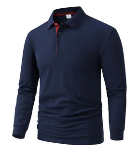 Camisa Polo Masculina Marenzzo Manga Longa