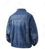 Jaqueta Jeans Masculina Marenzzo Loose Fit Resistente
