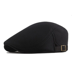 Boina Newsboy Masculina Marenzzo em Tela - Elegância Britânica
