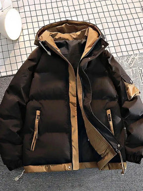 Jaqueta Masculina Marenzzo Parka Grossa Quente e à Prova de Vento