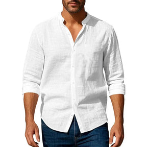 Camisa Masculina Capri Lino Marenzzo