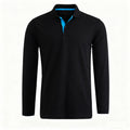 Polo Masculina Manga Longa Confort