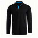 Polo Masculina Manga Longa Confort