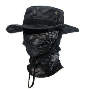 Kit Chapéu Marenzzo Aba Larga + Balaclava Masculino