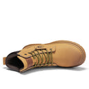 Bota Masculina Impermeável High em Couro para Outono Inverno
