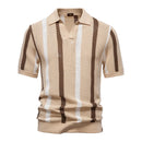 Polo Masculina Listrada Canelada Marenzzo