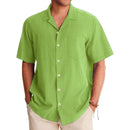 Camisa Masculina Marenzzo Casual Manga Curta