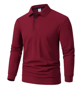 Camisa Polo Masculina Marenzzo Manga Longa