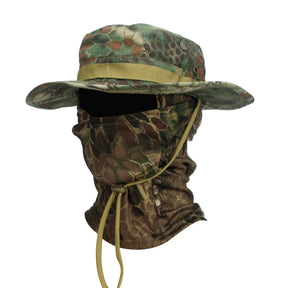 Kit Chapéu Marenzzo Aba Larga + Balaclava Masculino
