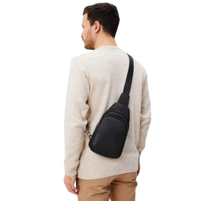 Bolsa de Ombro Masculina Marenzzo Porto