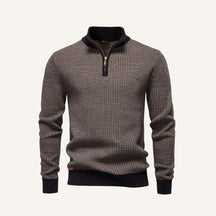 Suéter Tricô Meio Zíper Masculino Vaccioni