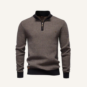 Suéter Tricô Meio Zíper Masculino Vaccioni