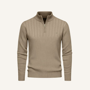 Suéter Masculino Gola Alta com Zíper Verri