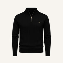 Suéter Masculino Gola Alta com Zíper Verri