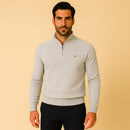 Suéter Masculino Meio Zíper Signature