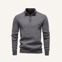 Suéter Tricô Meio Zíper Masculino Vaccioni