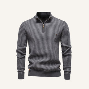 Suéter Tricô Meio Zíper Masculino Vaccioni